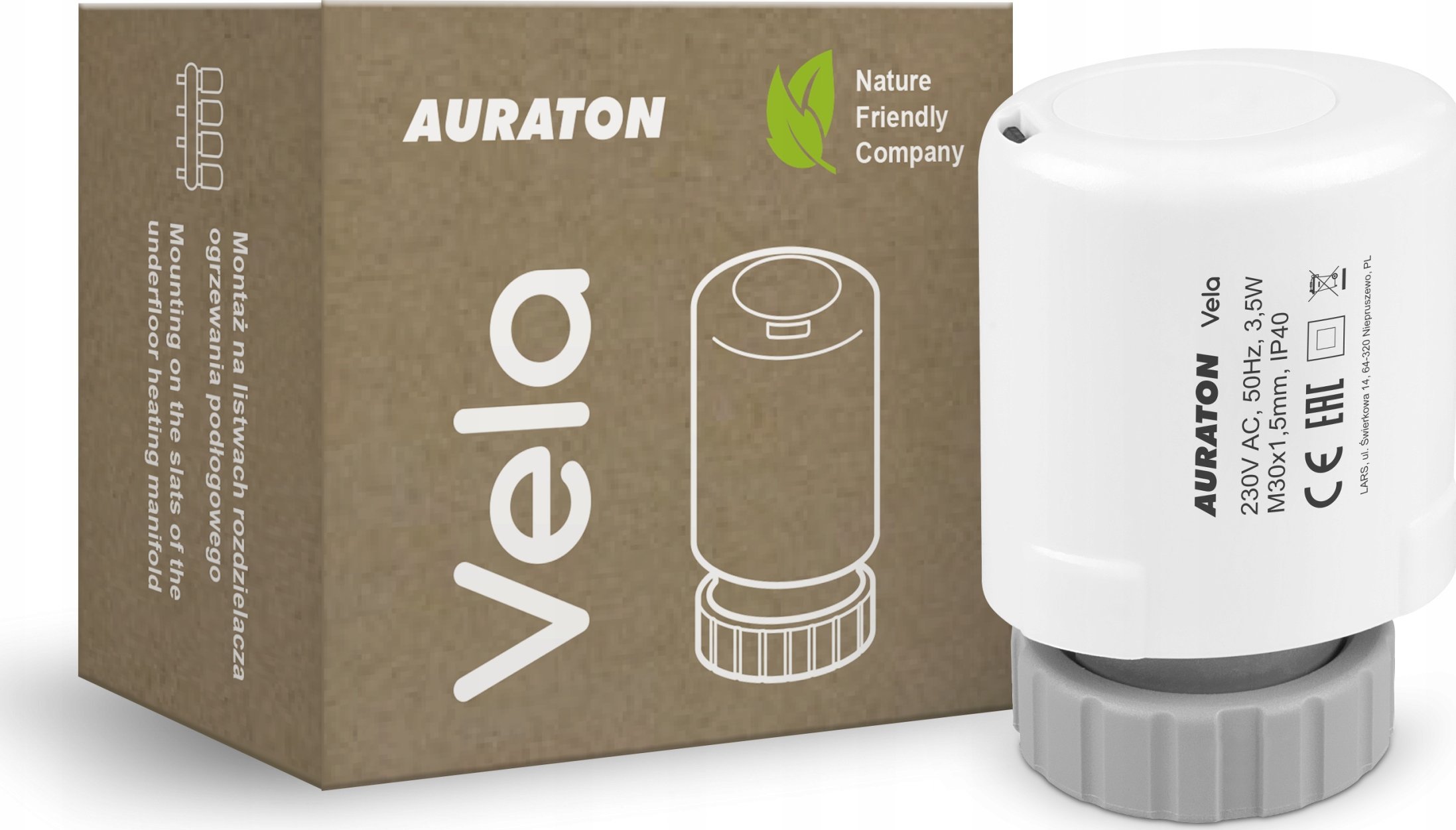 Guzzanti THERMOELECTRIC ACTUATOR AURATON VELA