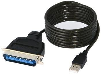 PremiumCord USB printer kabel USB na port równoległy LPT (CEN36M)