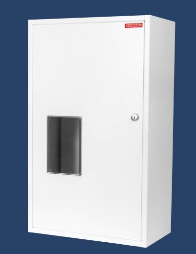 Karwasz Rozdzielnica uniwersalna IP30 z zamkiem biała RU-38 Z/O