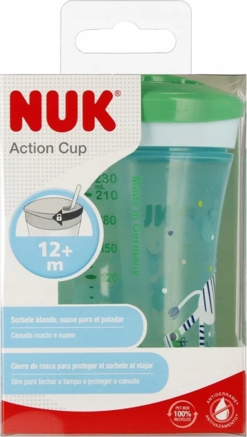 NUK NUK KUBEK 230ML EVOLUT ACTI 12M ZIE 10751136 1/4