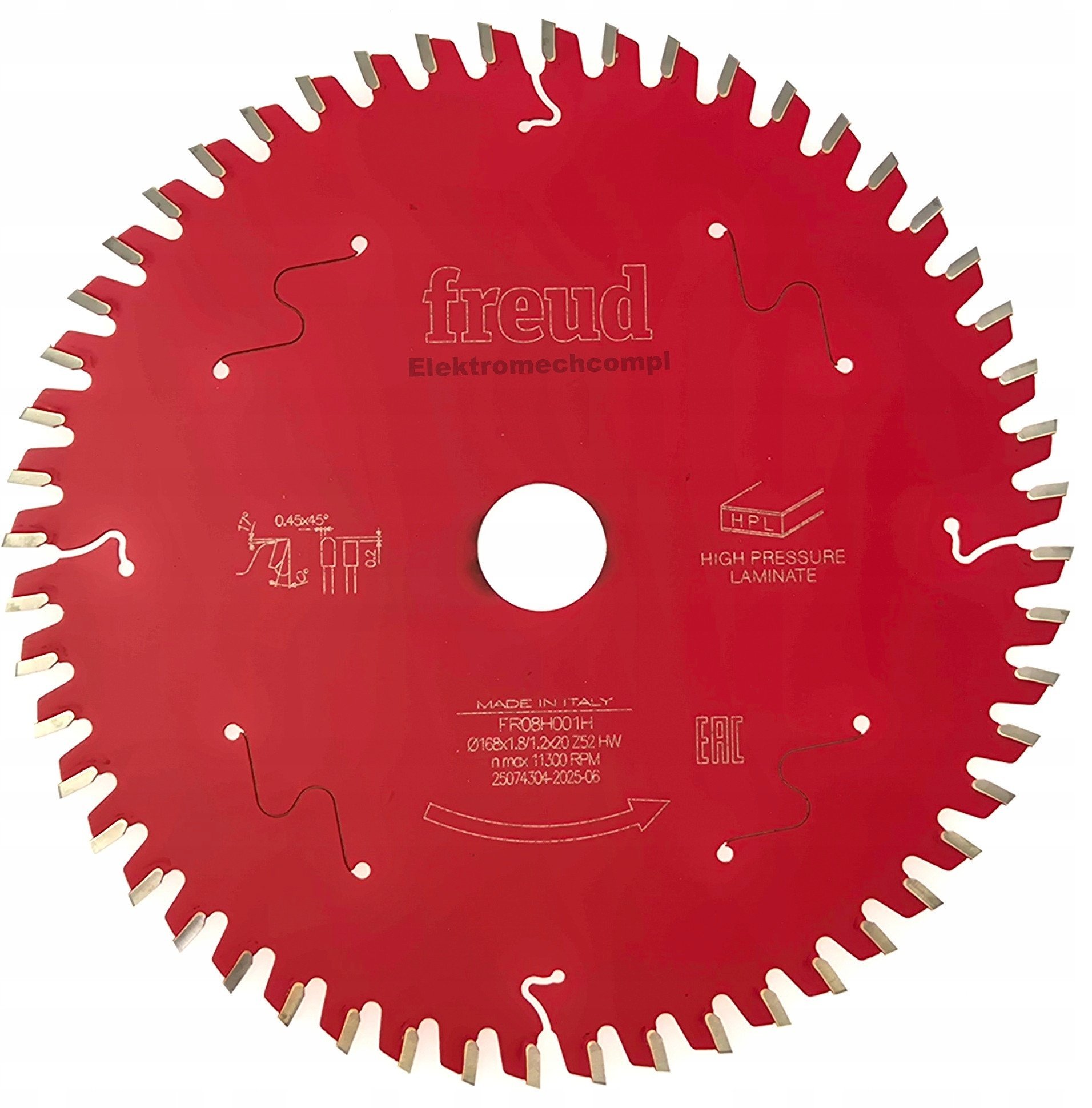 TARCZA PILARSKA FP TR H 165X20-52