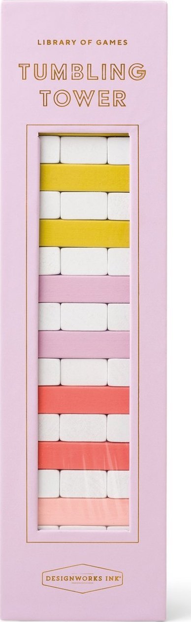 Printworks Gra planszowa - Tumbling Tower - Color Pop (yenga) | DESIGNWORKS INK