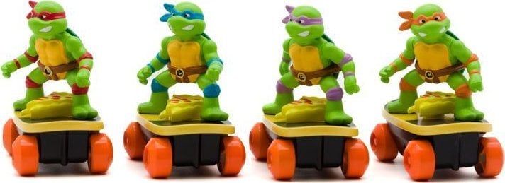 Figurka TMNT TMNT figure with skateboard Switch Kick Skaters, assort., 71052