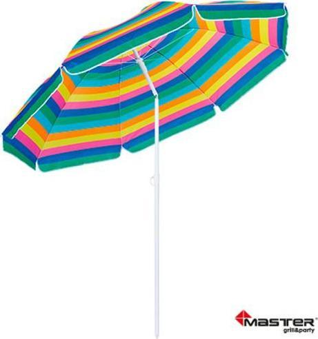Master PARASOL PLAŻOWY NYLONOWY Z REGULACJĄ 2m JKB05