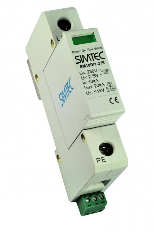 Simet Ogranicznik przepięć D 1P 10kA SM10D/1P SIMTEC 85301000