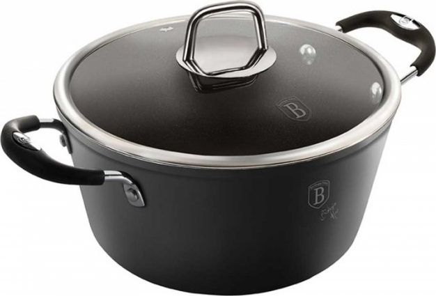 Berlinger Haus GARNEK TYTANOWY 20cm 2.5L BERLINGER HAUS BLACK PROFESSIONAL LINE BH-6122