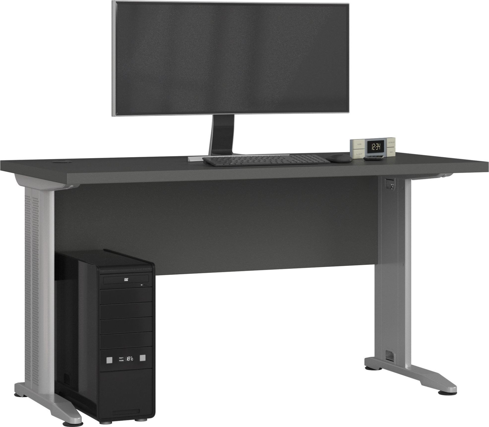 Biurko Fabryka Mebli Akord BIURKO KOMPUTEROWE BM-135 SZARY