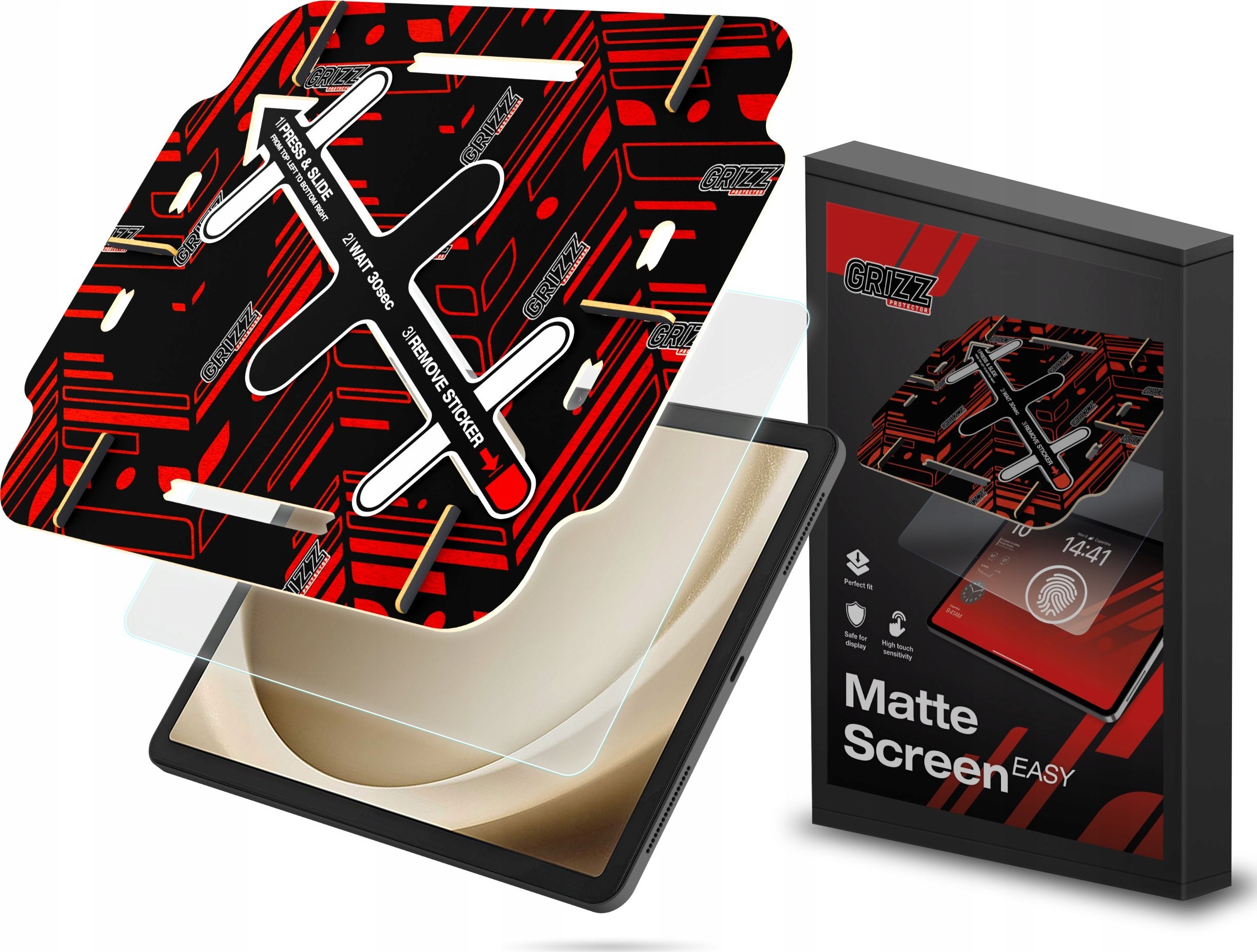 GrizzGlass Folia matowa GrizzGlass MatteScreen Easy do Samsung Galaxy Tab A9 Plus