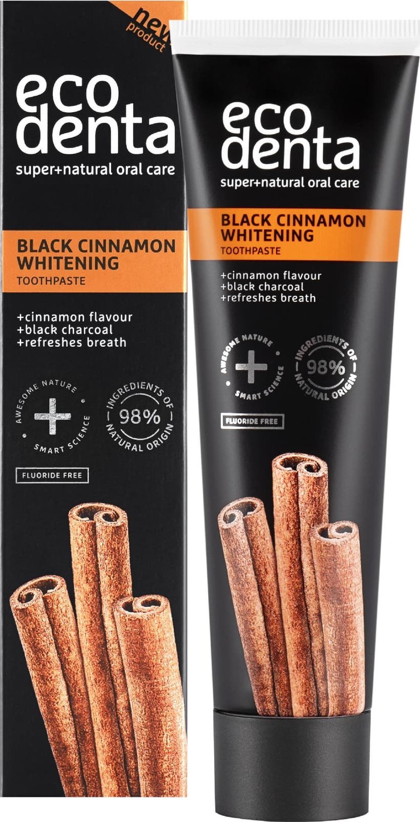 Ecodenta ECODENTA PASTA BLACK cinnamon 100ml