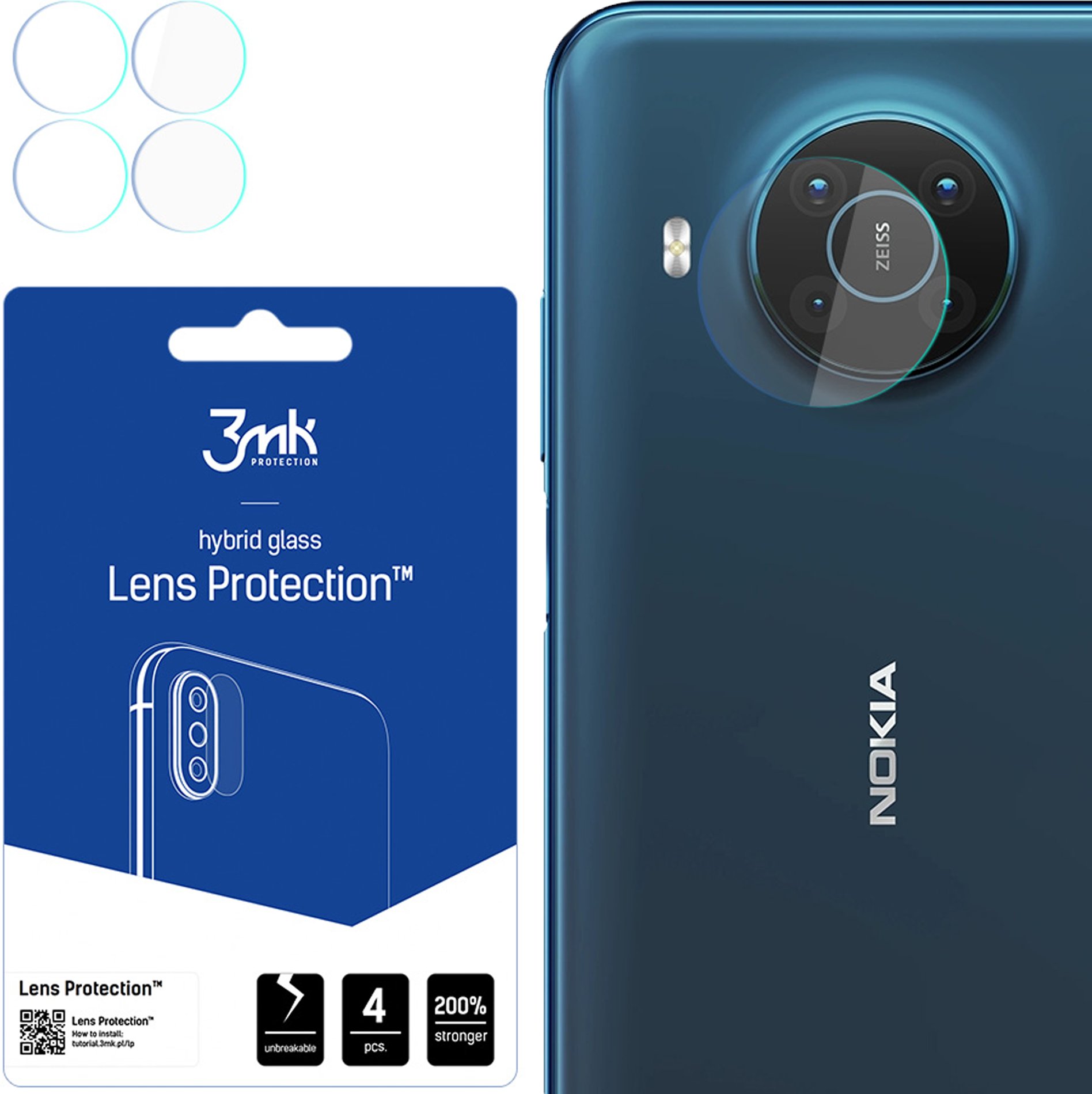 NOKIA X20 - 3MK LENS PROTECTION