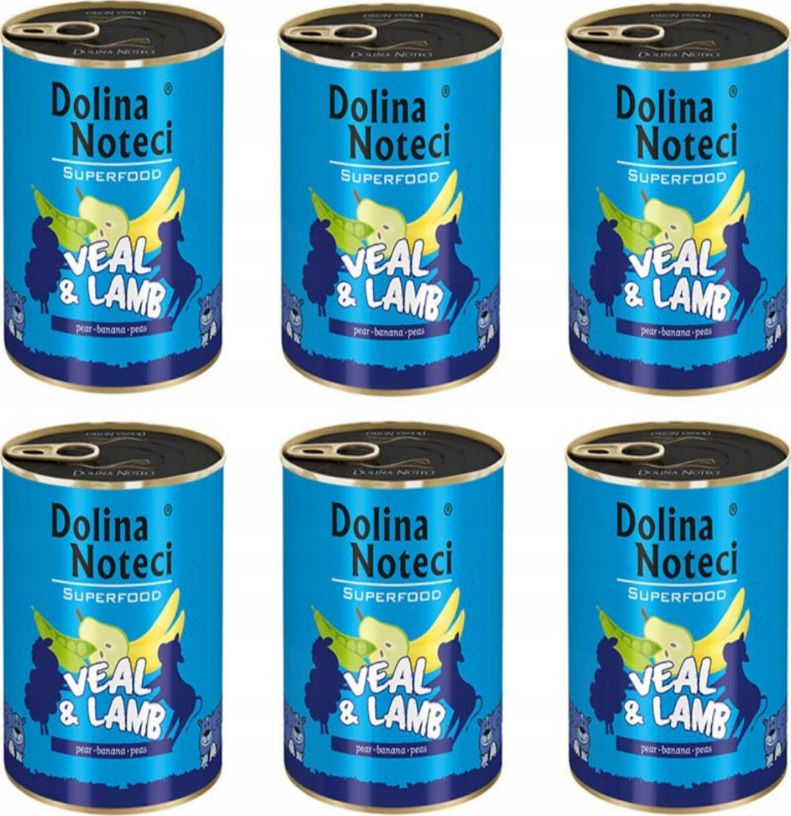 Dolina Noteci Superfood z cielęciną 6x400g