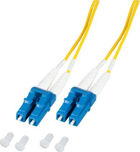 EFB Fiber patch cable LC-LC 9/125 OS2 LSZH duplex singlemode 2m, 1.2mm diameter