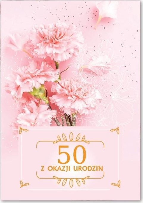 Kartka okolicznościowa Urodziny 50