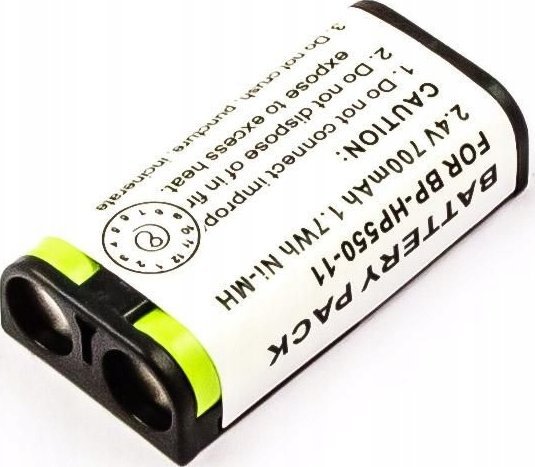 MicroBattery MicroBattery 2 Cell Ni-MH 2.4V 700mAh 1.7wh Headphone Battery for Sony 175674721 175674722 BP-HP550 BP-HP550-11