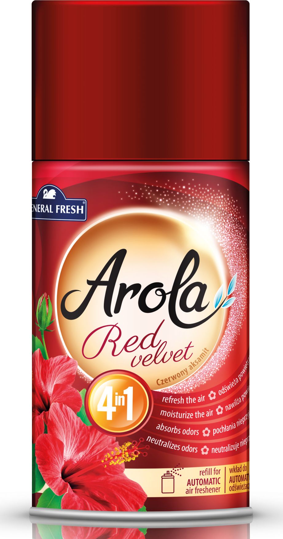 General Fresh GENERAL FRESH AROLA Red Velvet 250ml - zapas do odświeżacza