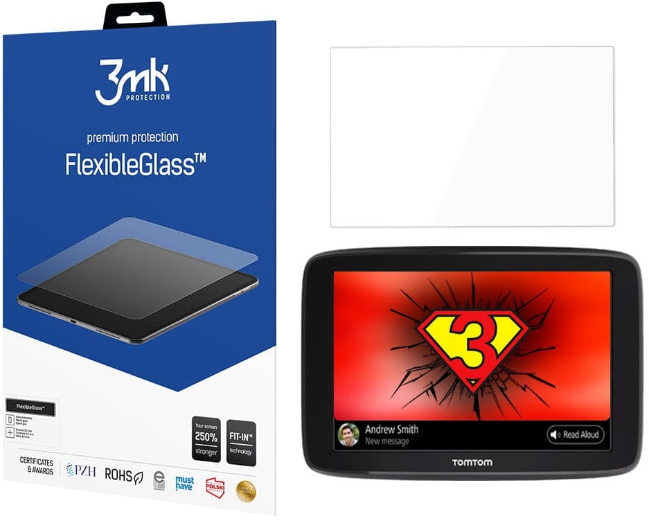 TomTom Go Basic - 3mk FlexibleGlass