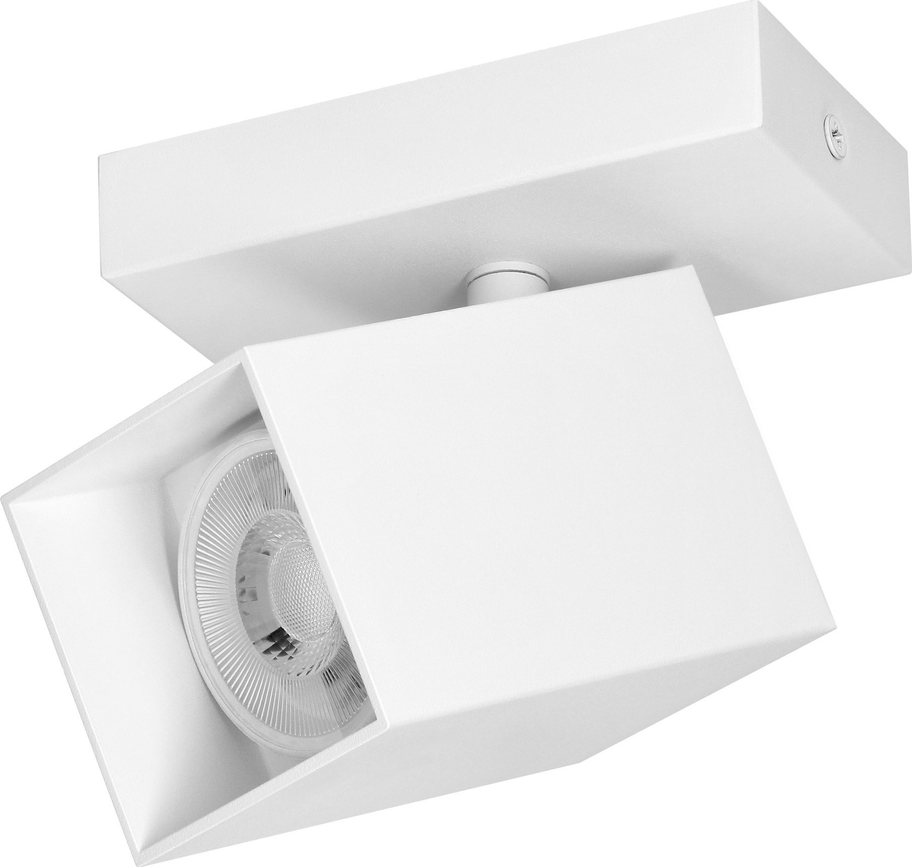 Lampa sufitowa Orno KUBAR SP 1, oprawa ścienno-sufitowa, GU10, IP20, biała