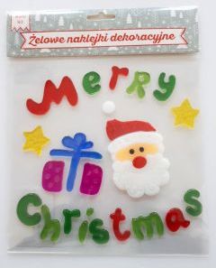 MCD Naklejki żelowe Mikołaj (MCDW0061)