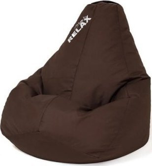 Go Gift Pufa worek sako GRUSZA czekolada XXL 140x100