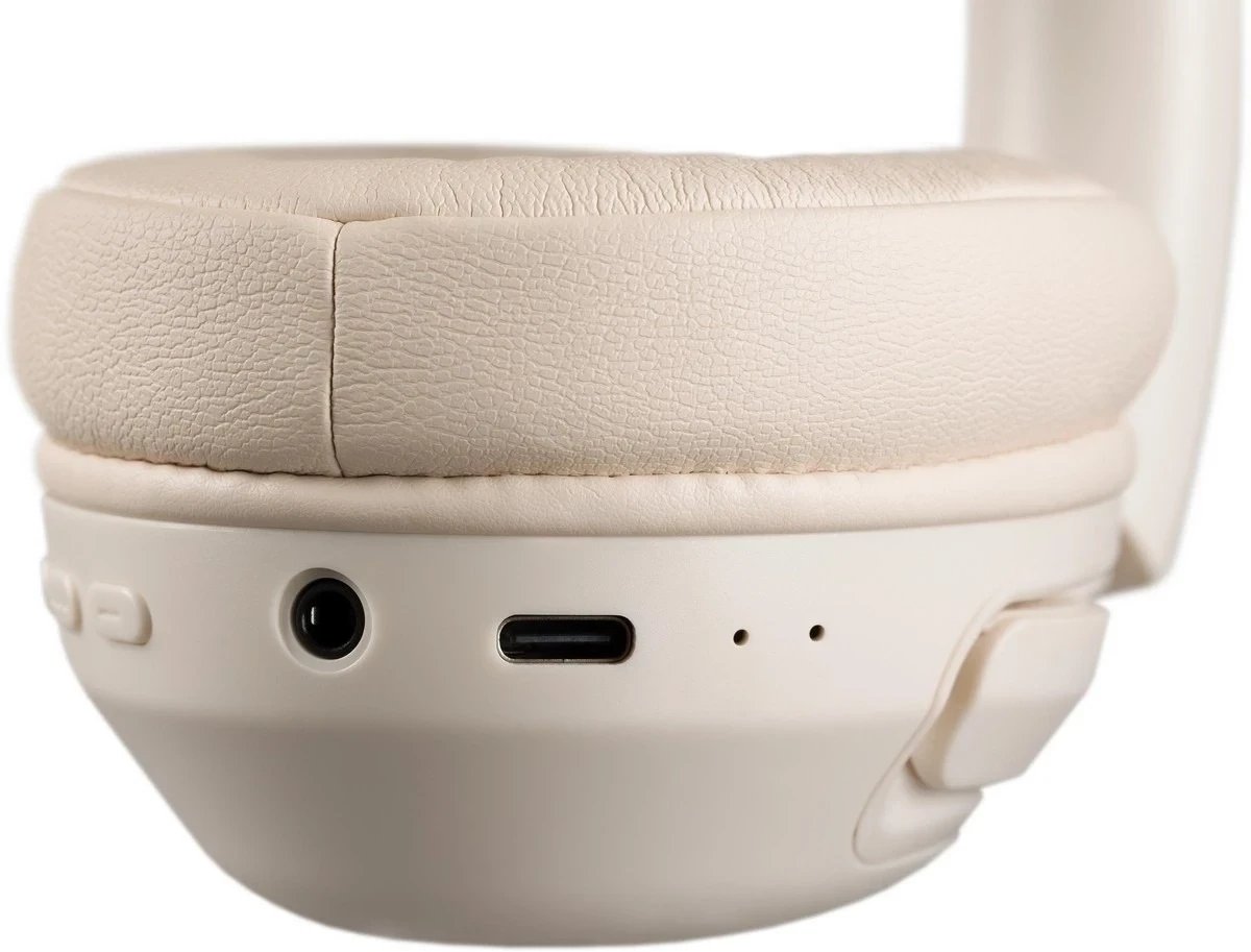 Słuchawki Bluetooth DEFENDER FreeMotion B475 ANC Beżowe