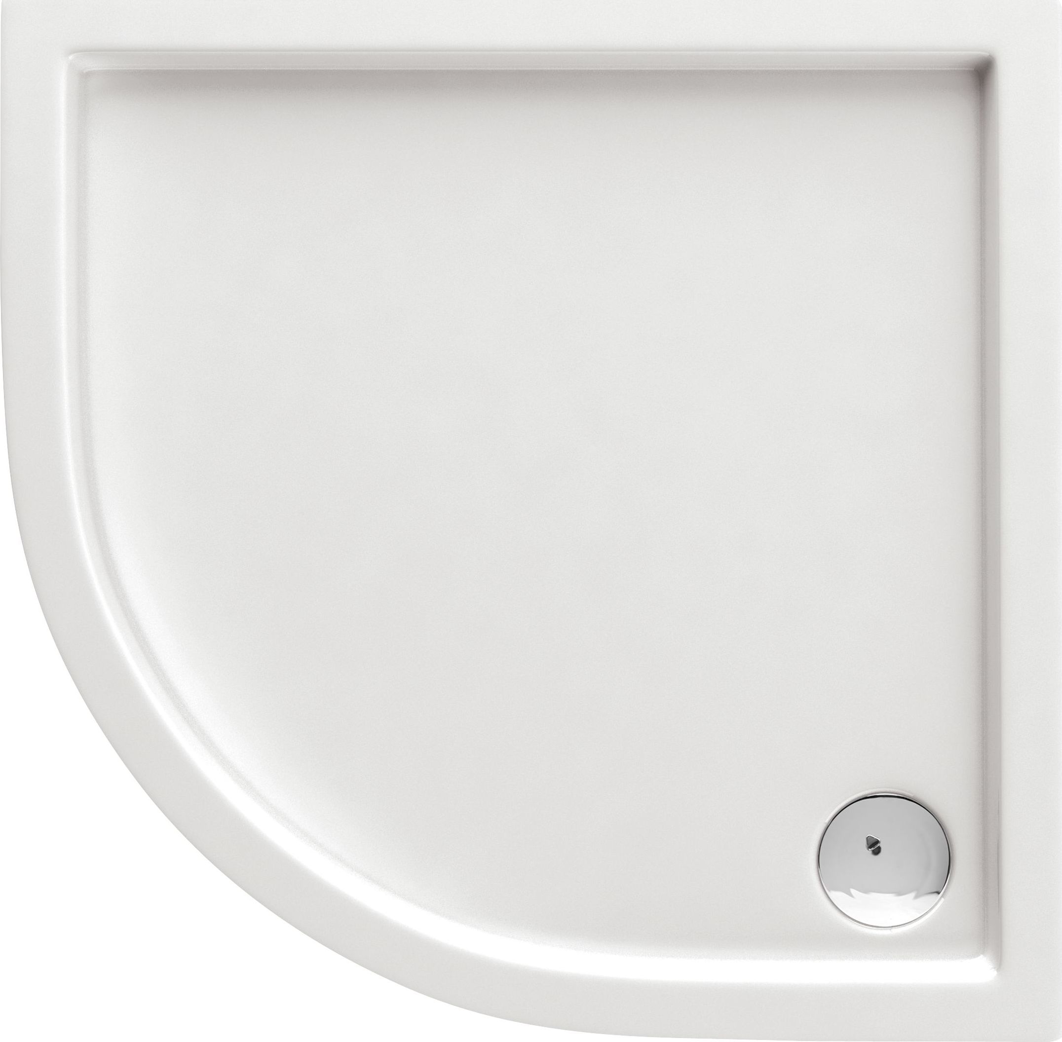 Brodzik Deante Minimal półokrągły narożny 100 cm x 100 cm (KTN_051B)