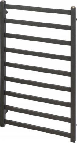 Grzejnik łazienkowy Radeco Grzejnik łazienkowy drabinkowy Raro 79x53 cm czarny