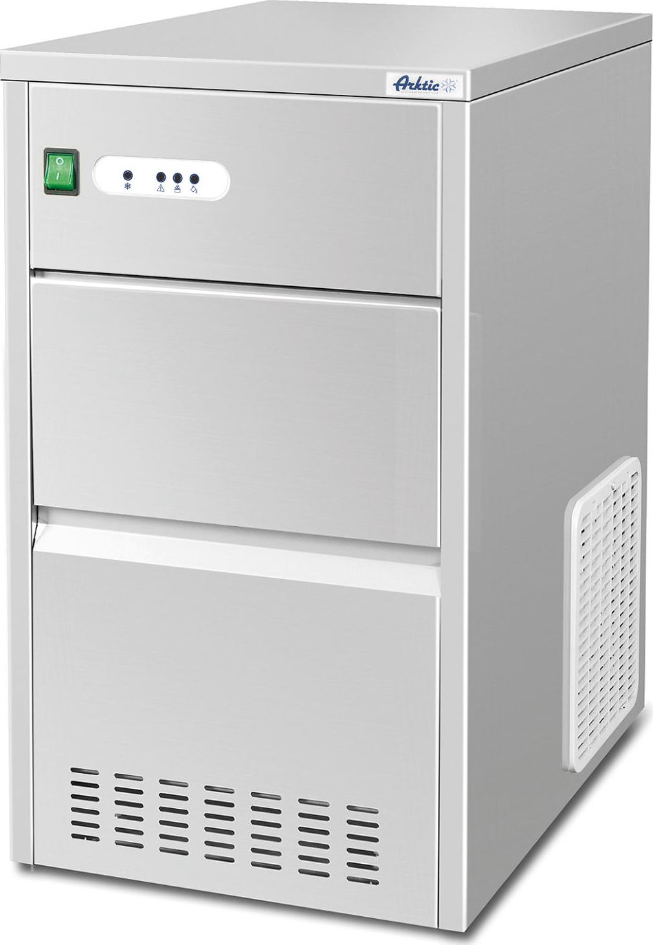 Kostkarka do lodu Hendi Barowa wydajna kostkarka do lodu 50kg / dzień Barowa wydajna kostkarka do lodu 50kg / dzień