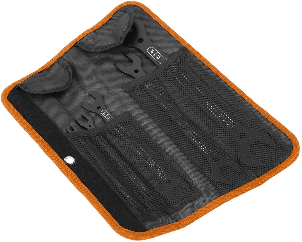 Neo Klucze płaskie dwustronny supercienki, 4 w 1, 6 - 27 mm (20 rozmiarów), zestaw 5 szt.