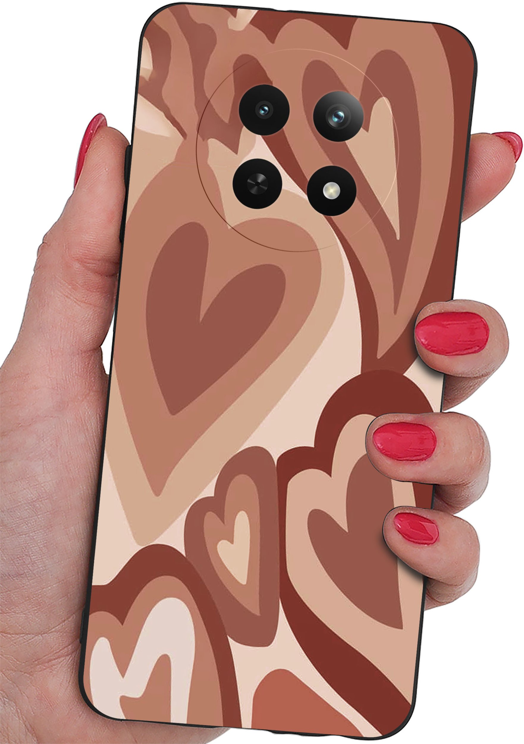 Etui do Realme 12 5G | 12x 5G WZORY |SILIKONOWE MATT CASE + SZKŁO 9H