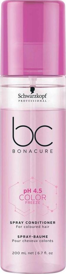 Schwarzkopf SCHWARZKOPF BC pH 4.5 Color Freeze odżywka do włosów farbowanych w sprayu 200ml