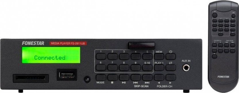 Fonestar Fonestar FS-2911UBRK - Profesjonalny mini odtwarzacz FM / BT / USB / SD / MP3
