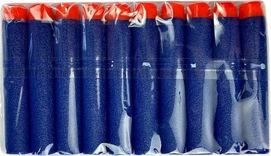 LeanToys Miękkie naboje piankowe do pistoletów 10 sztuk