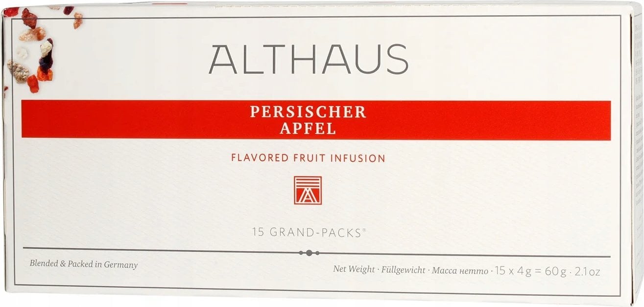 Althaus Althaus - Golden Apple Grand Pack - Herbata 15 dużych saszetek