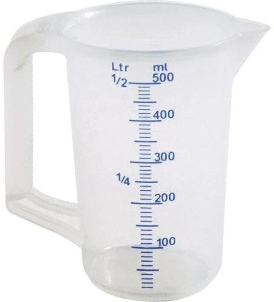 Dzbanek miarka z polipropylenu 0,5l