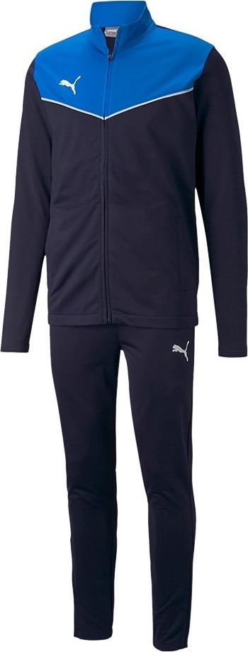 Puma Dres męski Puma individualRISE Tracksuit Electric B granatowo-niebieski 657534 02 S