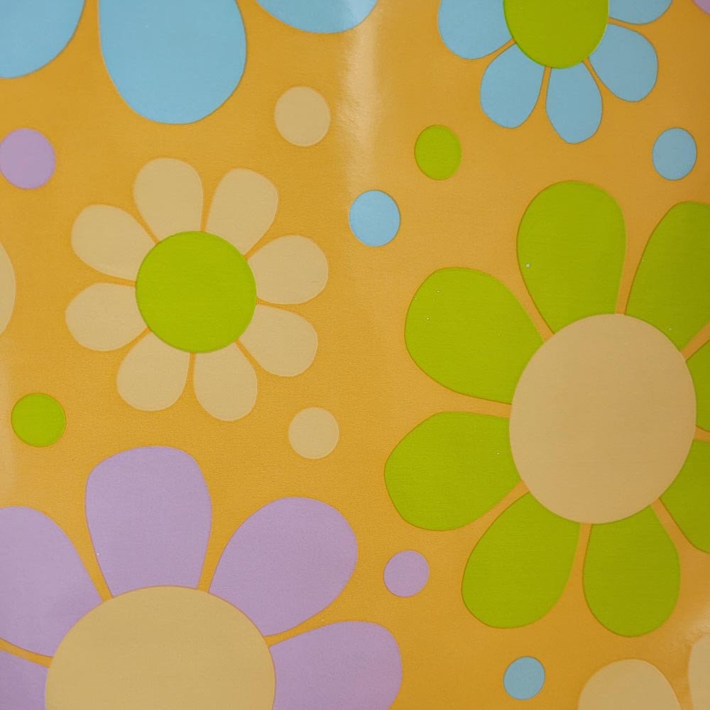 Papier kwiatki do pakowania 57cmx2m 2m684A