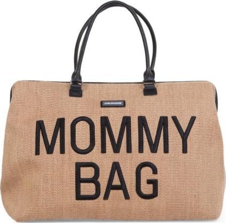 Childhome Childhome Torba Mommy Bag Raffia Look