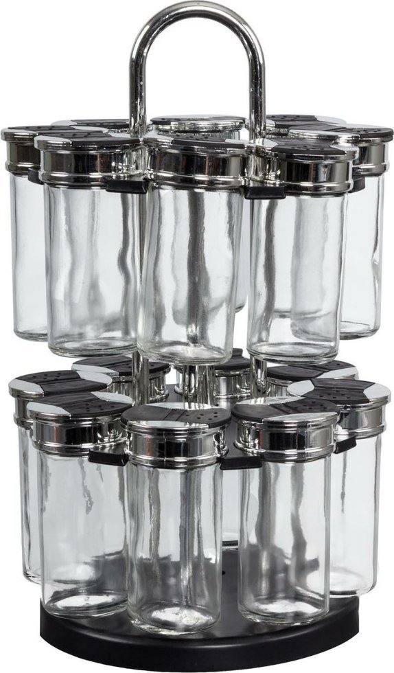 Intesi Stojak na przyprawy 2-poziomowy okrągły