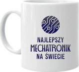 Koszulkowy Najlepszy mechatronik na świecie - kubek z nadrukiem