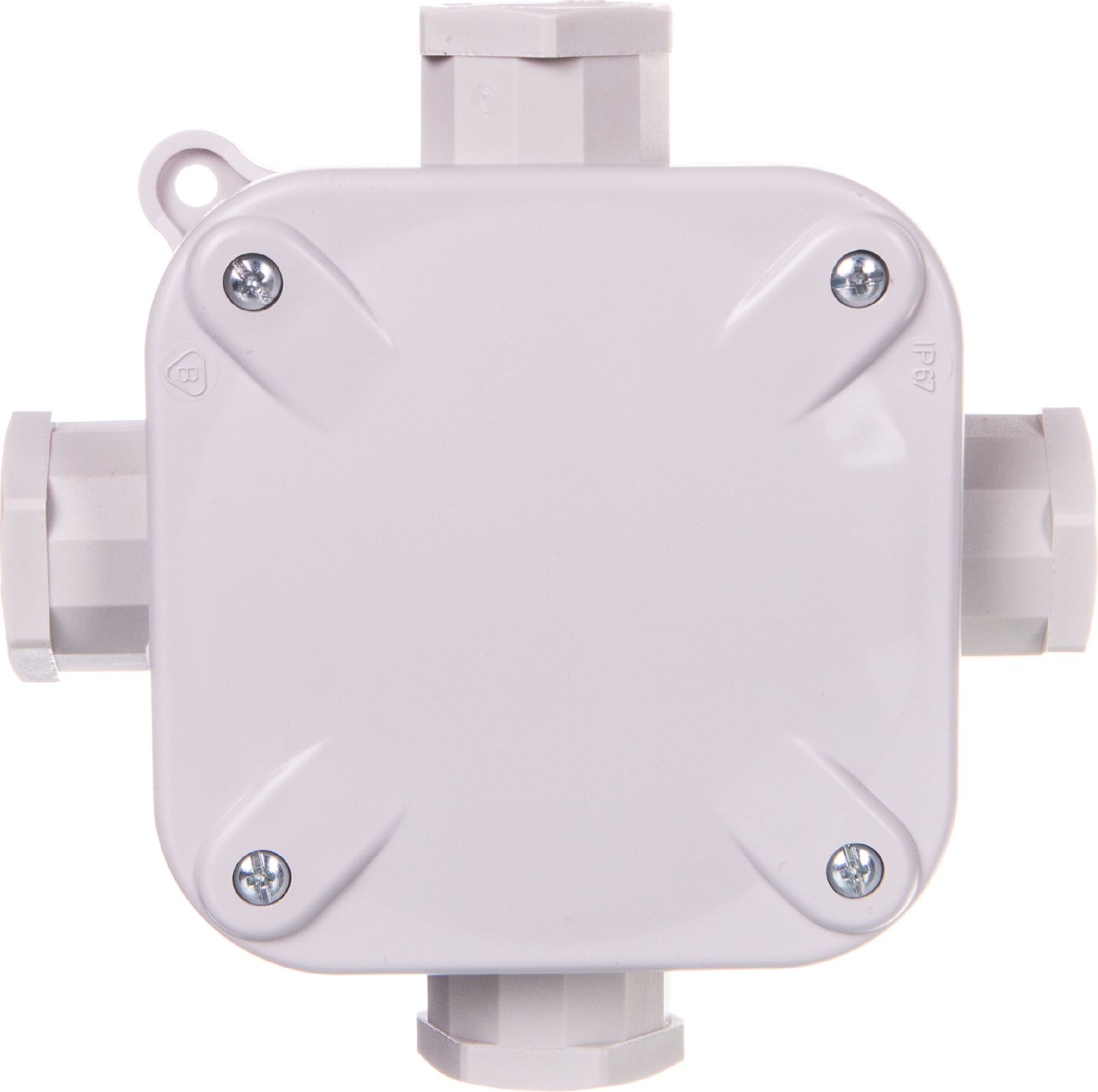 Ospel Puszka natynkowa odgałęźna 4 wyloty, 5-torowa IP67 dławnice gwintowe (ONH-4B5)