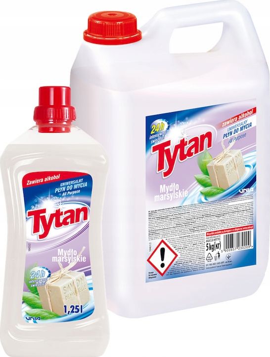 Tytan UNIWERSALNY PŁYN DO MYCIA MYDŁO MARSYLSKIE 5+1,25K