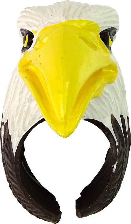 Figurka LeanToys Pierścień na Rękę Zwierzęta Orzeł