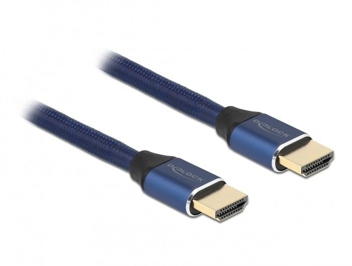 Kabel Delock DELOCK Ultra High Speed HDMI kabel 48 Gbps 8K 60 Hz niebieski 1m
