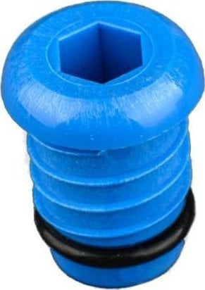 TI Group Korek do prób szczelności do rury PEX 26x3,0mm niebieski