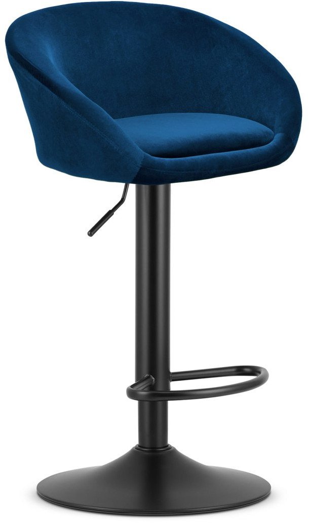 Hoker EAST - aksamit granatowy / baza czarna