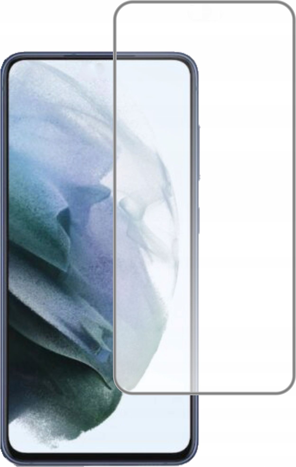 etumi Szkło Hartowane 9H Do Samsung Galaxy S21 Fe Szybka Szkiełko Ochronne Na Ekran Twarde Płaskie Przód / Ochrona Matrycy Telefonu Glas0287