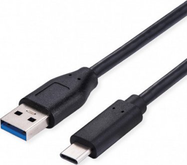 Kabel USB Value USB-C - USB-C 0.5 m Czarny (S3016-10)