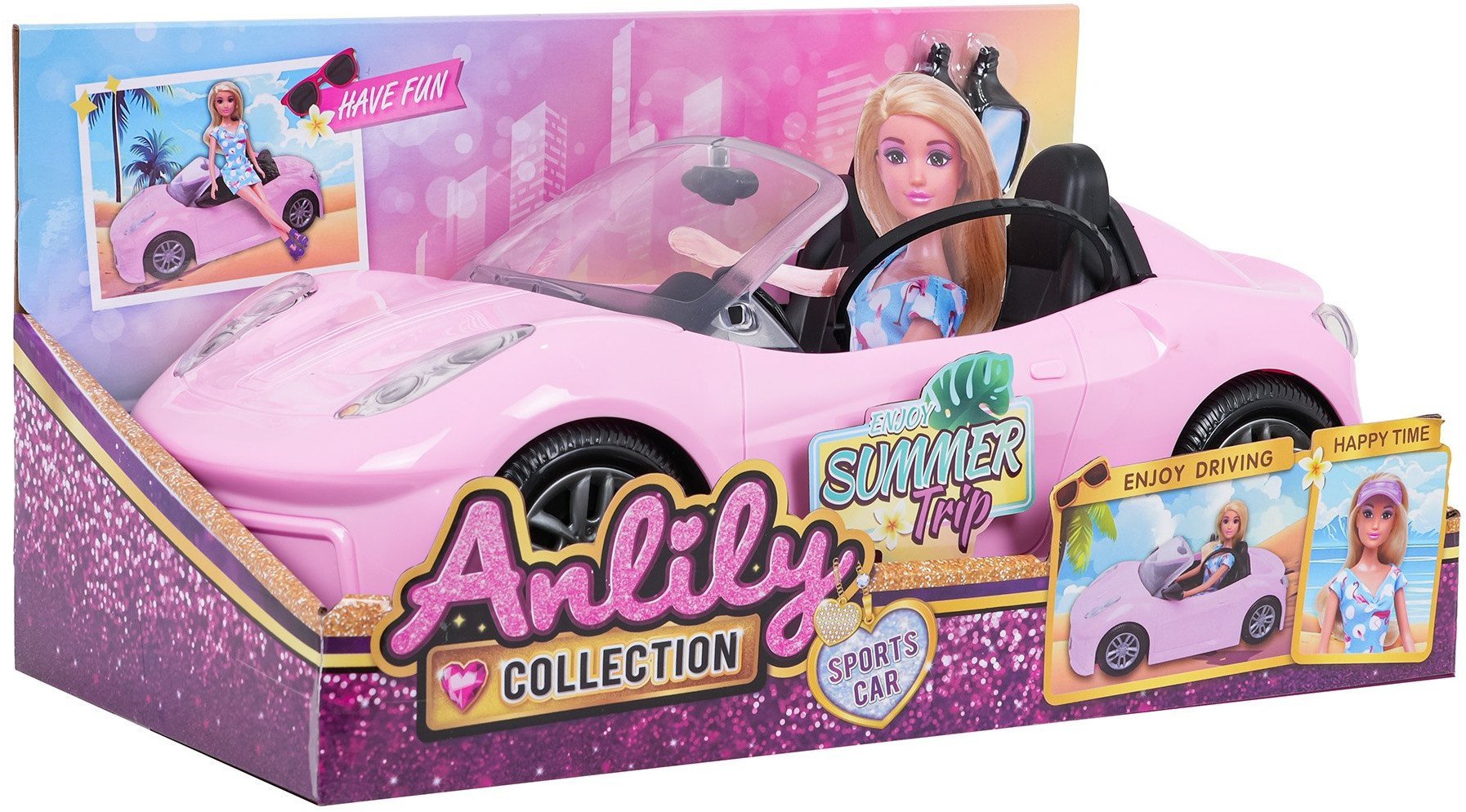 Lalka Marta z Samochodem + Akcesoria