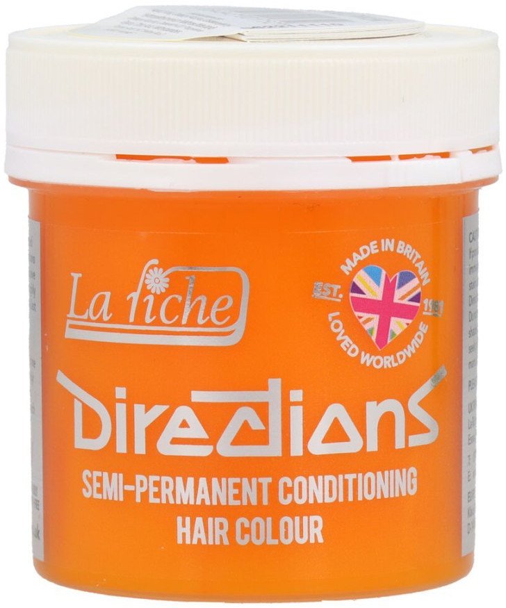 Odżywka do włosów ochraniająca kolor La Rich Directions Sun Flower 88 ml Koloryzacja Półtrwała Pomarańczowy