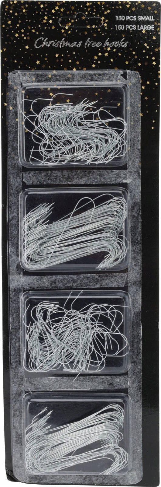Home Styling Collection Haczyki do wieszania ozdób choinkowych, 300 sztuk